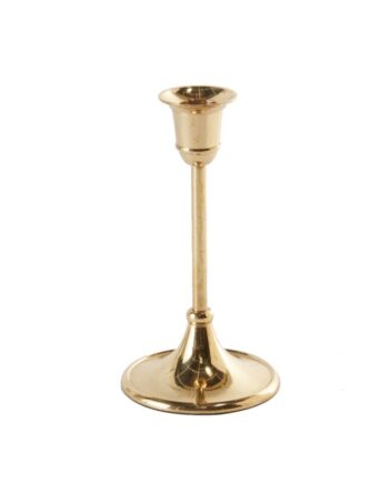 Antique Gold Candlestick - 3.25"x 6" 74741.00