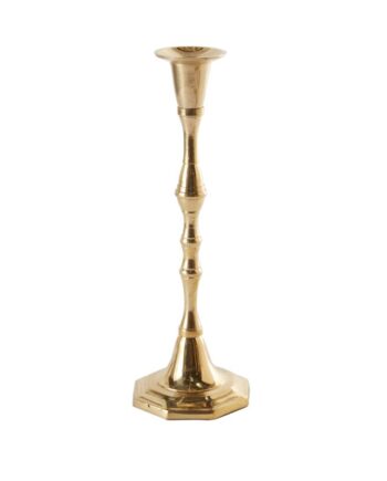 Antique Gold Candlestick - 3.25"x 9.25" 74743.00