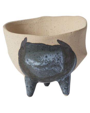 Finn Collection Footed Pot - 6.25"x 5.75"x 5" 51157.00