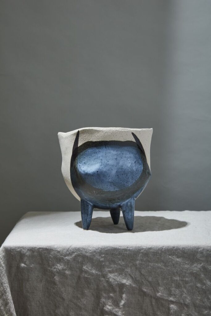 Accent Decor Finn Collection Footed Pot