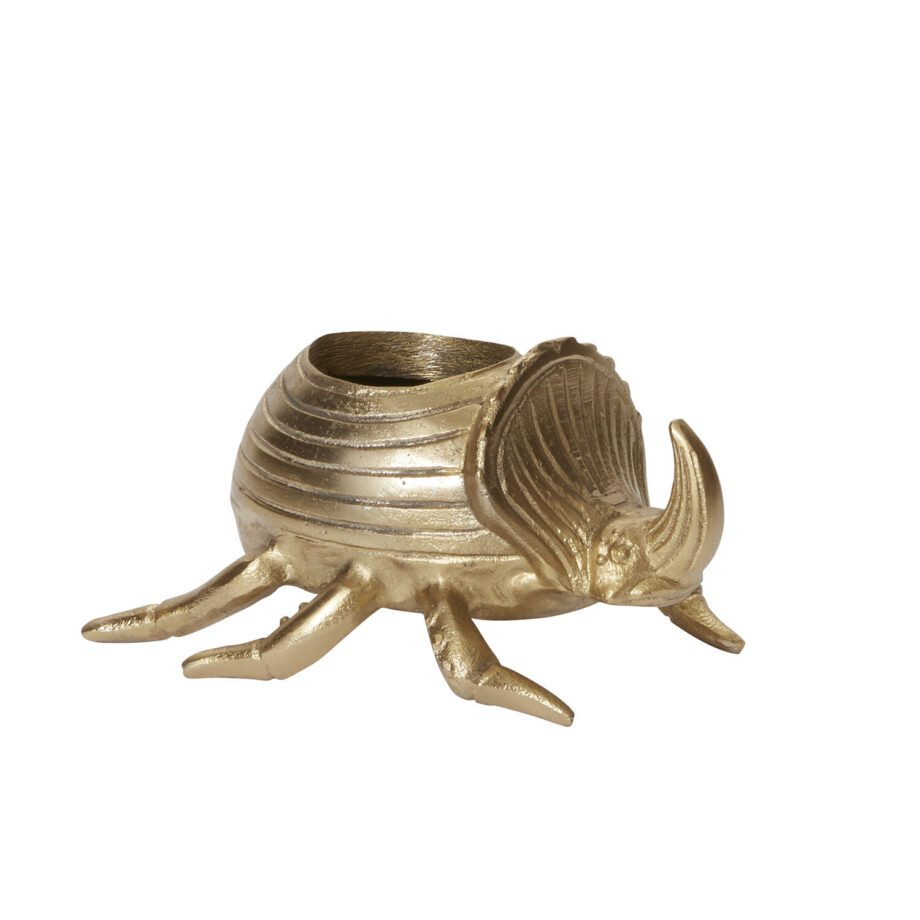 Golden Scarab Pot - 7"x 6"x 4" 73935.00