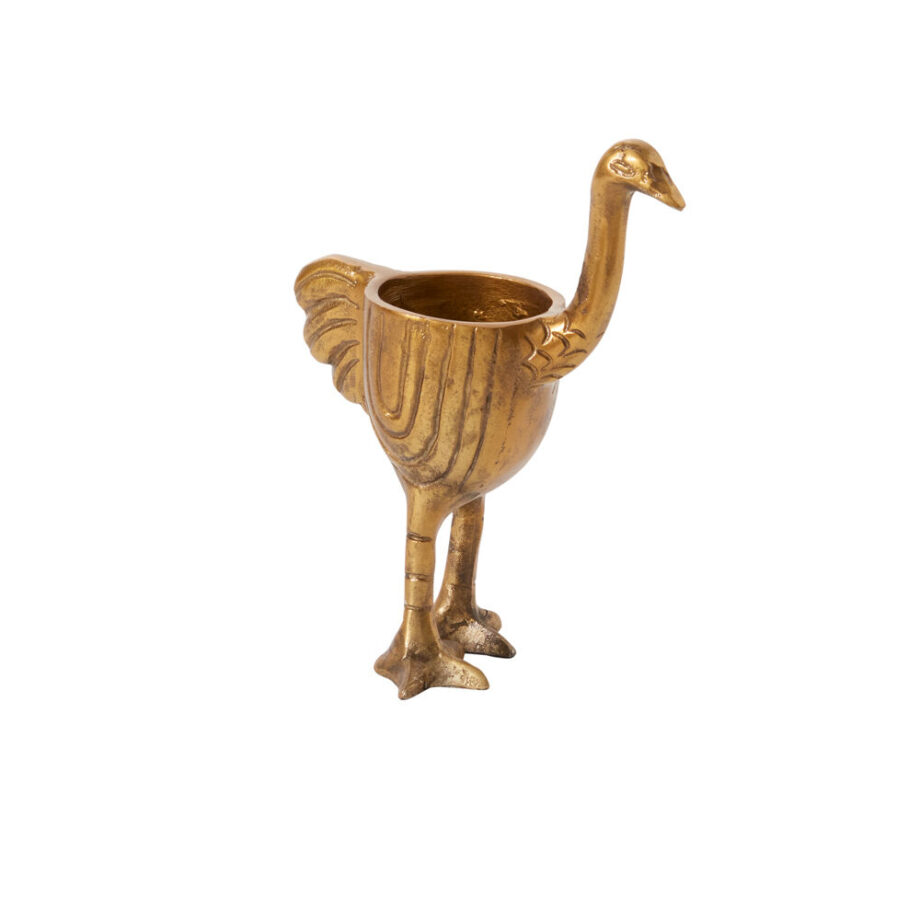 Ostrich Pot - 6.5"x 3.5"x 8" 75195.40