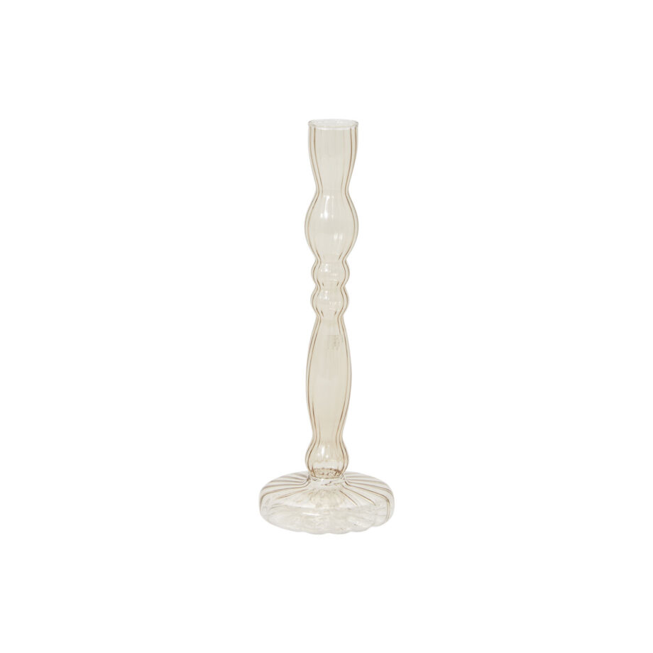 Raywood Smoke Candlestick - 2.5"x 8.5" 31335.52