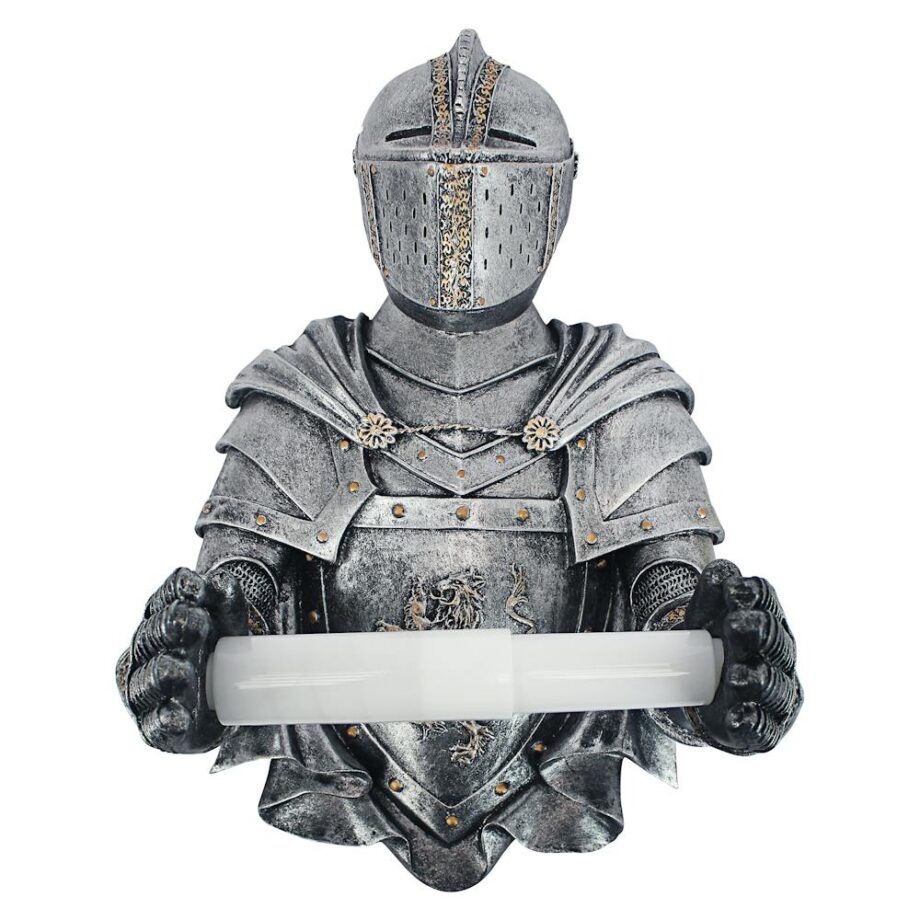 A Knight to Remember Gothic Bath Tissue Holder