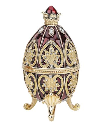 Alexander Palace Romanov-Style Collectible Enameled Egg: Polotsk FH21487