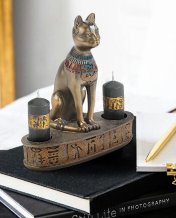 Altar of the Goddess Bastet Candleholder: Each QL194545