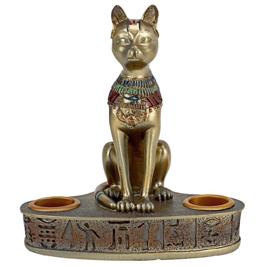 Altar of the Goddess Bastet Candleholder: Each