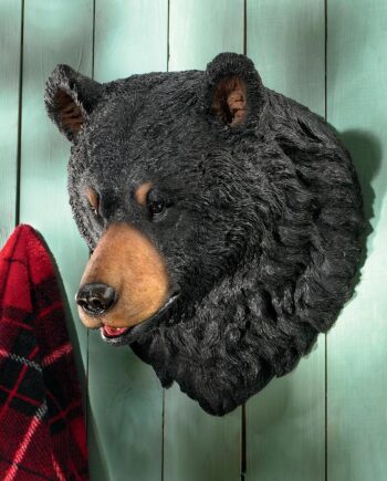 American Black Bear Sculptural Wall Trophy QM2948200