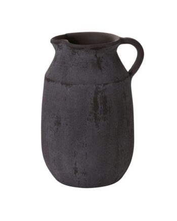 Amphora Collection Black Jug - 8.5"x 7.75"x 12" 92766.55