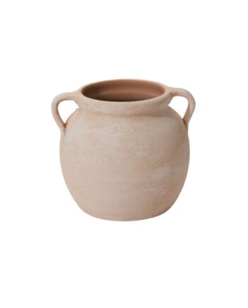 Amphora Collection Tan Vase - 8.5"x 7.75" 92765.25