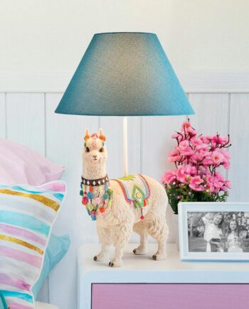 Andes Alpaca of Rainbow Mountain Sculptural Table Lamp JQ12103