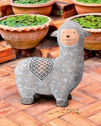 Andes the Little Alpaca Garden Statue HT21052532