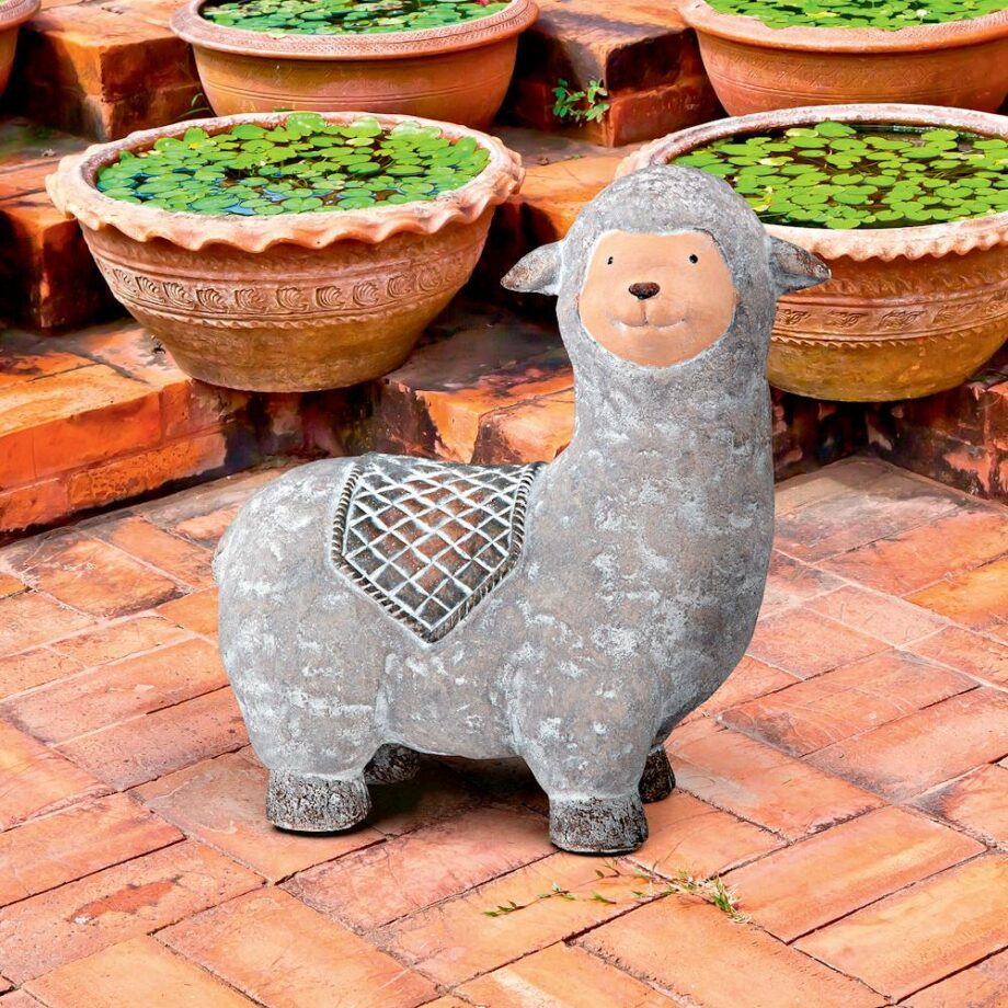 Andes the Little Alpaca Garden Statue HT21052532