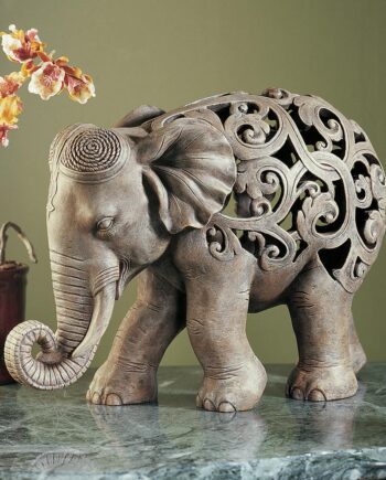 Anjan the Elephant Jali Statue NG32745