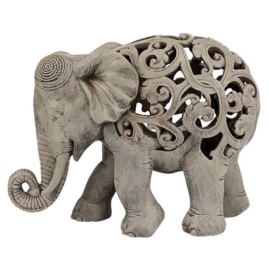 Anjan the Elephant Jali Statue