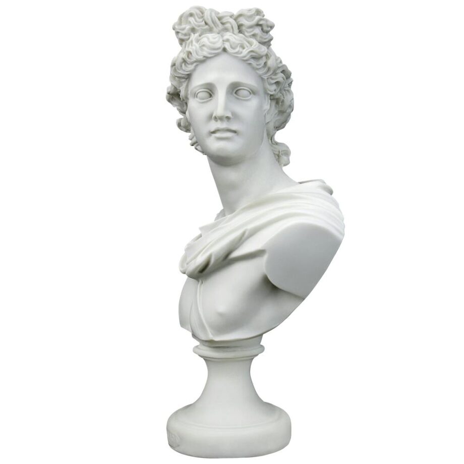 Apollo Belvedere, c. 350-325 BC: Bonded Marble Resin Bust