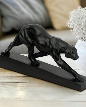 Art Deco Panther on the Prowl Statue EU6104