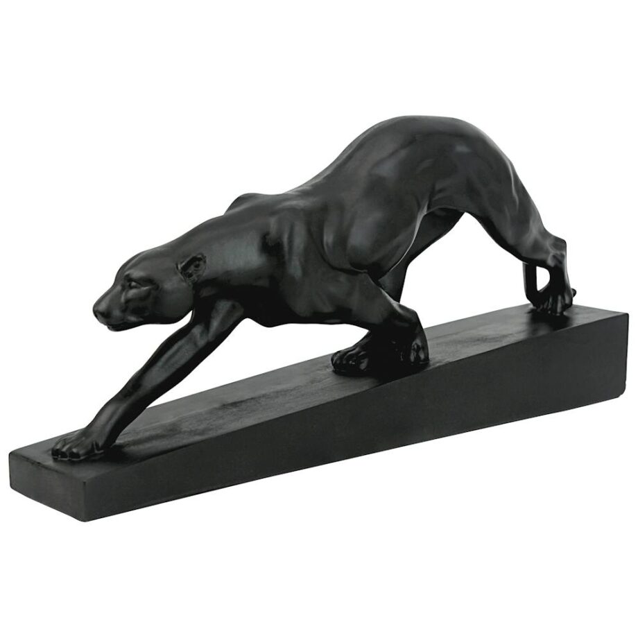 Art Deco Panther on the Prowl  Statue