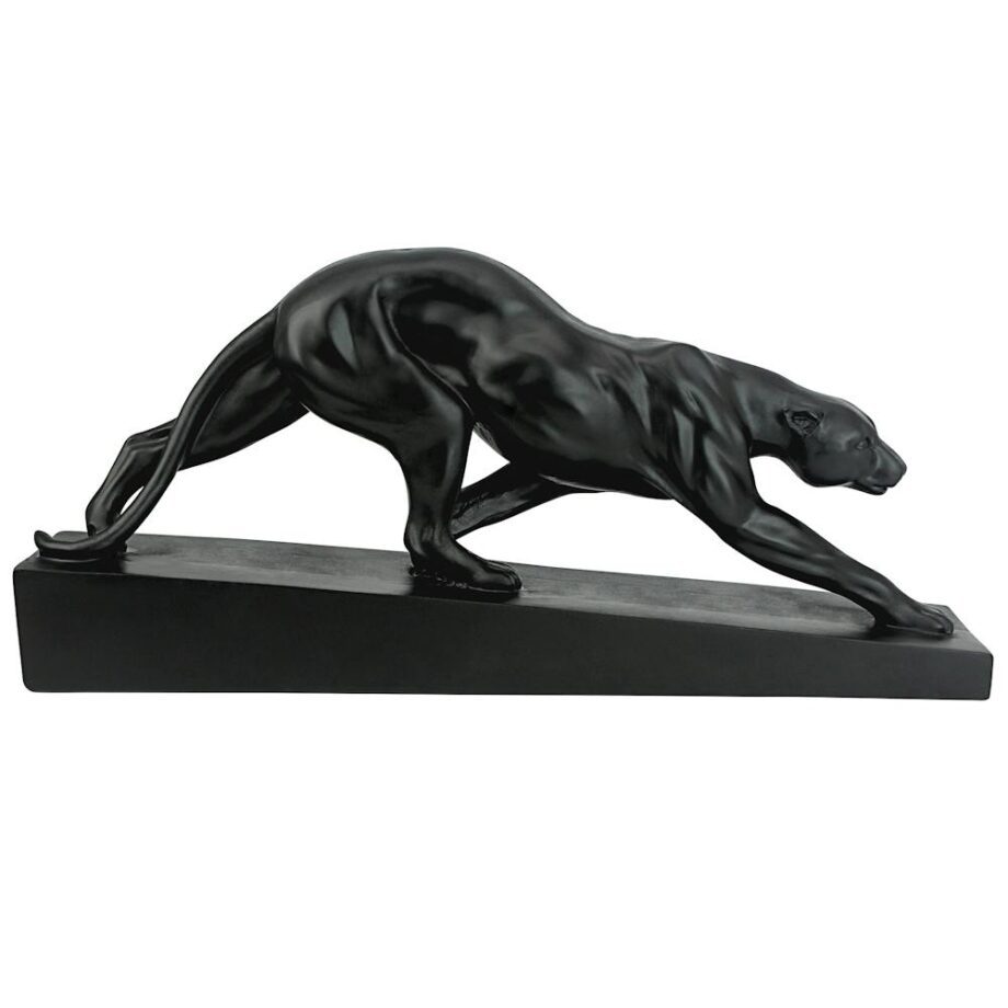 Art Deco Panther on the Prowl  Statue