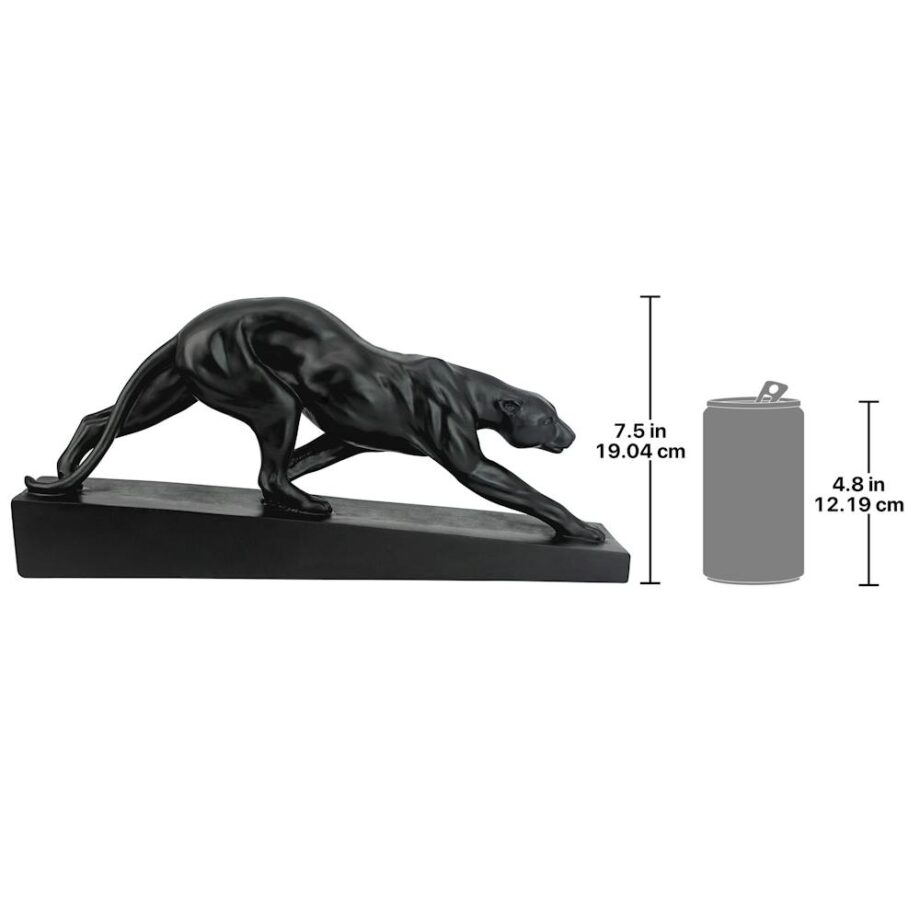 Art Deco Panther on the Prowl  Statue