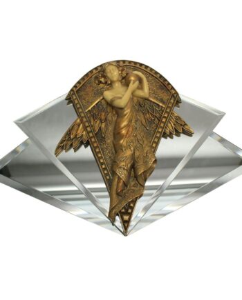 Art Nouveau Angel Mirrored Wall Sculpture PD0441