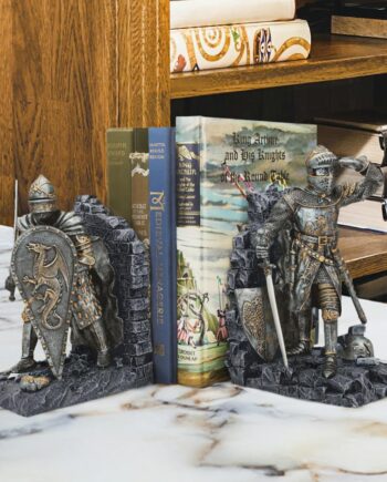 Arthurian Knights Medieval Bookends CL3434