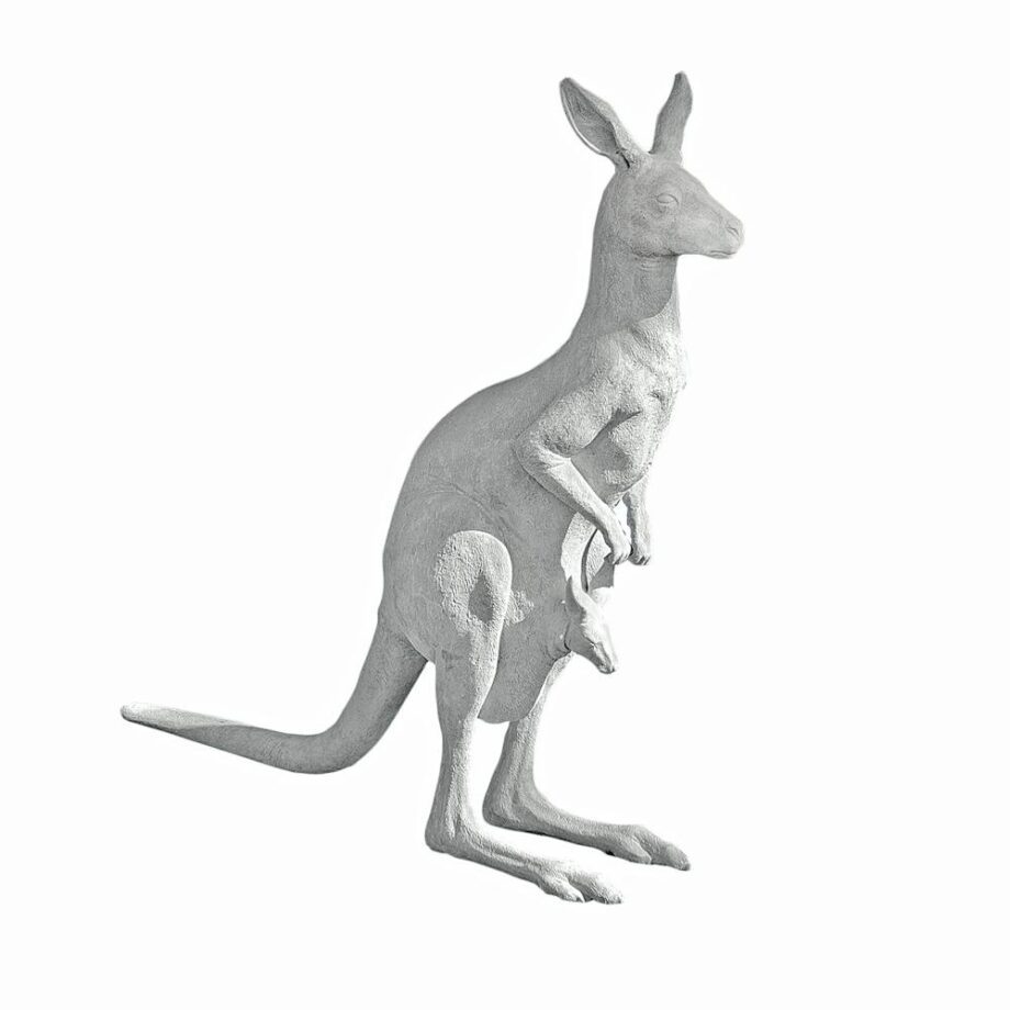 Australian Outback Kangaroo Garden Statue