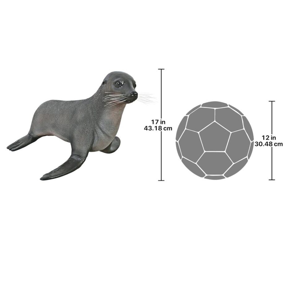 Baby Fur Seal Garden Statue