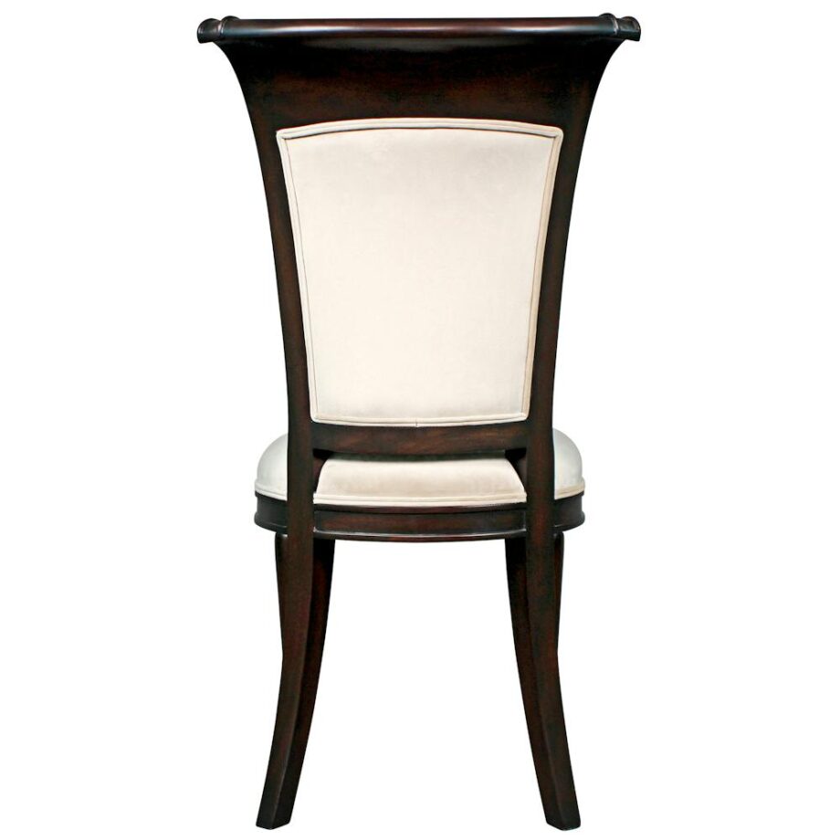 Bacall Waterfall Curved Back Dining Chair: Each