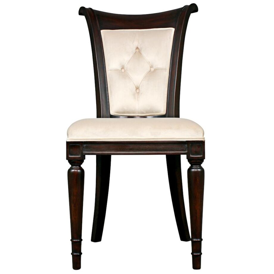 Bacall Waterfall Curved Back Dining Chair: Each