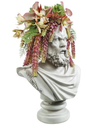 Bust Planters of Antiquity Statues: The Philosopher Socrates EU1010