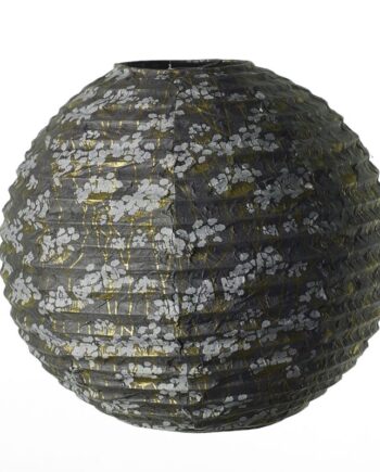 Carouse Grey Paper Lantern - 13.25'' x 10.5'' 17051.75