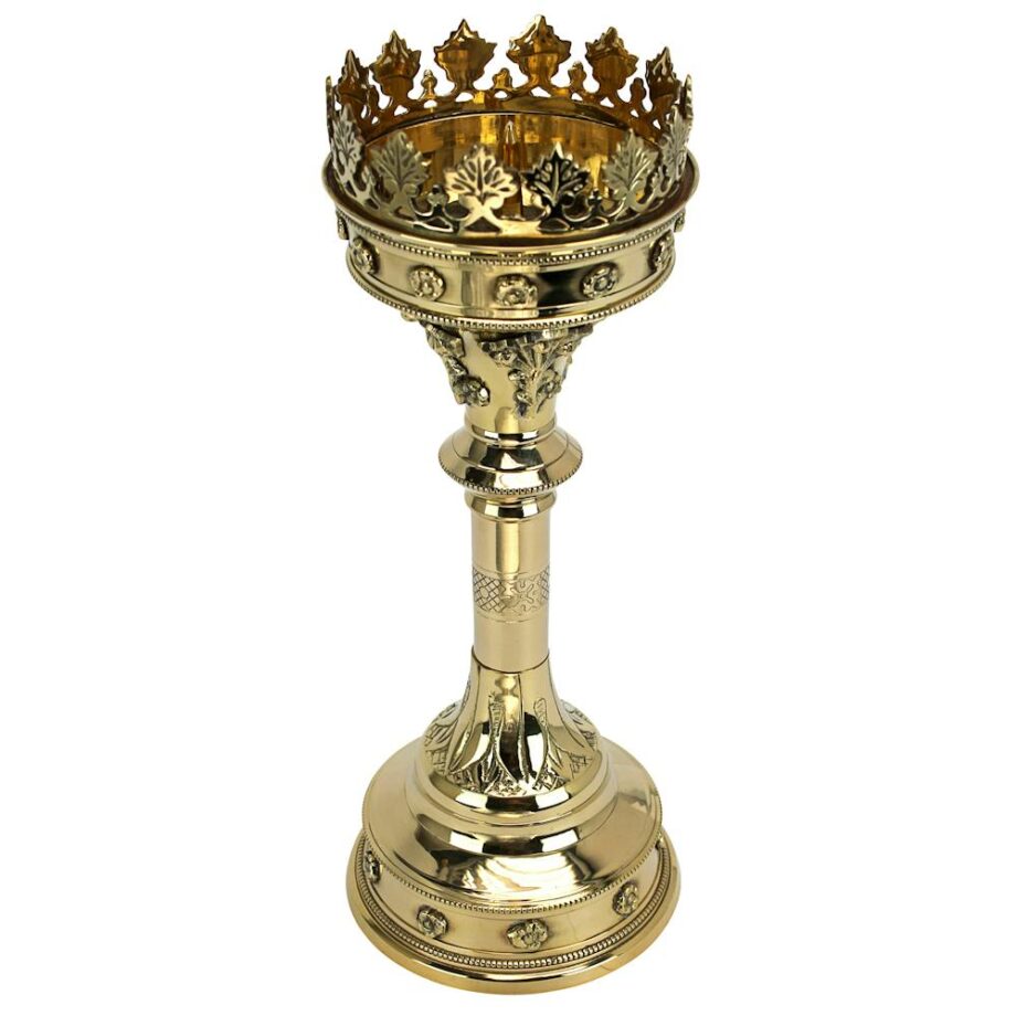 Chartres Cathedral Gothic Candlestick: Each Estate