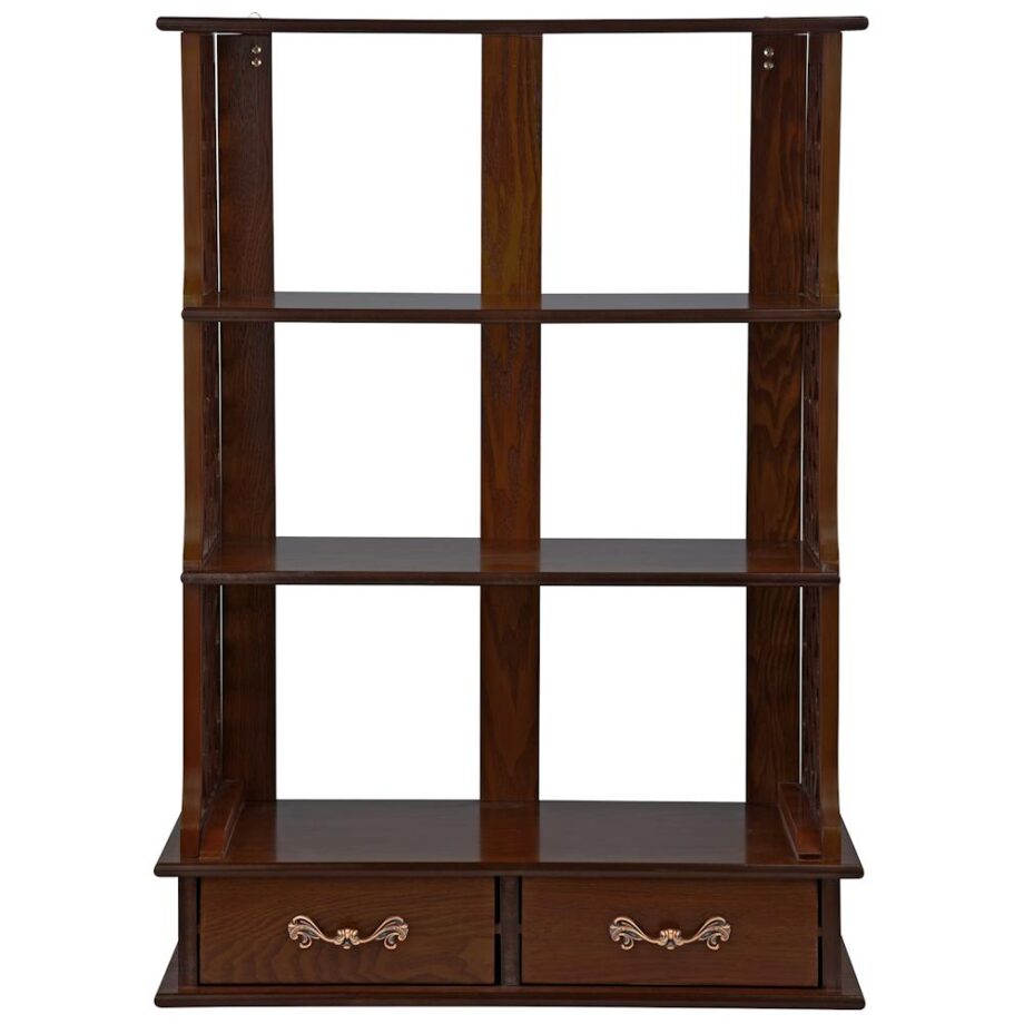 Chinese Chippendale-Style Triple Shelf Hardwood Wall Curio