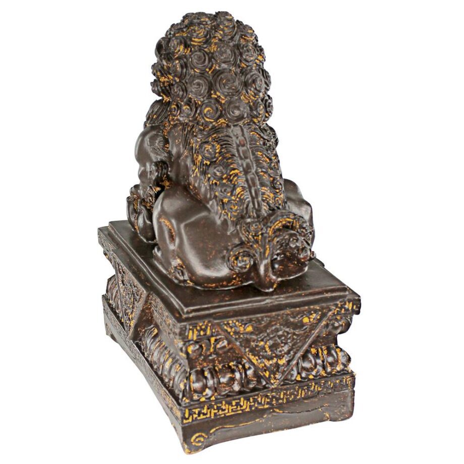 Chinese Guardian Female Lion Foo Dog Statues