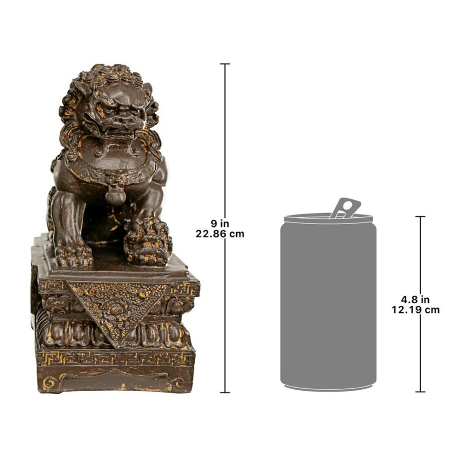 Chinese Guardian Female Lion Foo Dog Statues