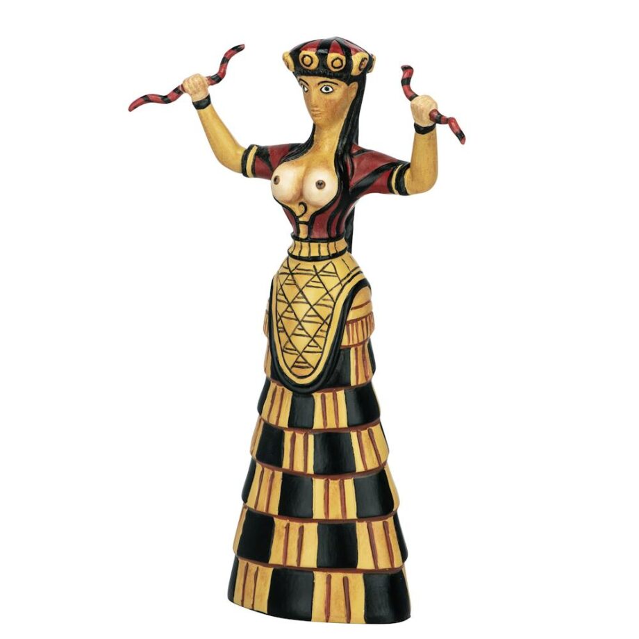 Cretan Snake Goddess Statue