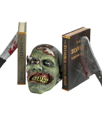 Dead Read, Bloody Zombie Sculptural Bookends CL67232