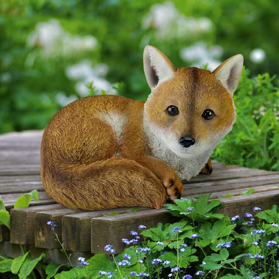 Diablo the Baby Red Fox Statue QM2585100