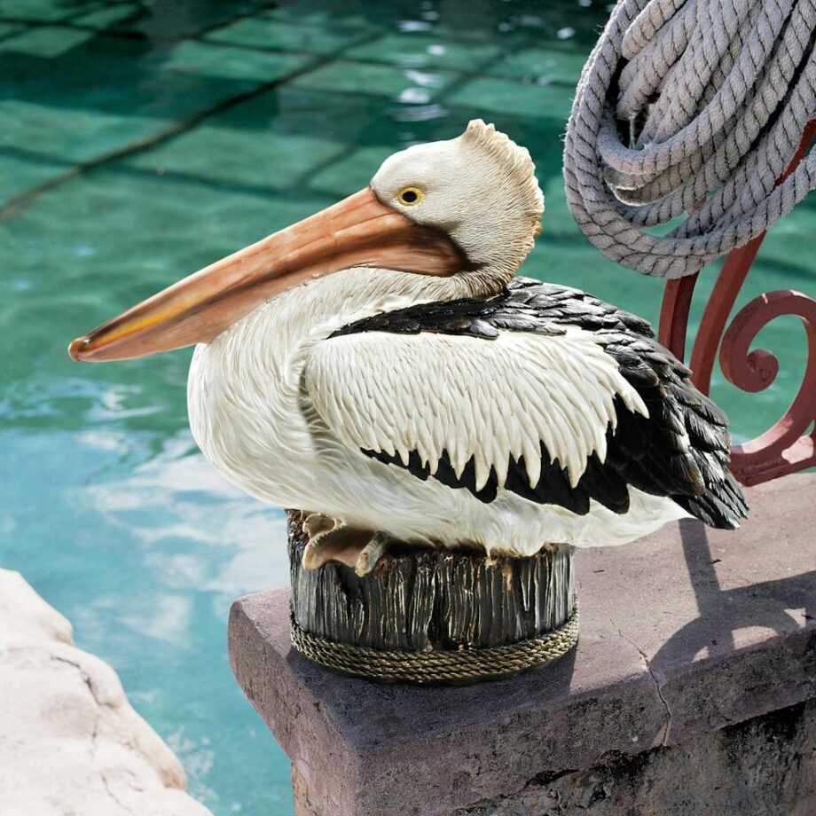 Dock of the Bay Pelican Statue: Each QM22398