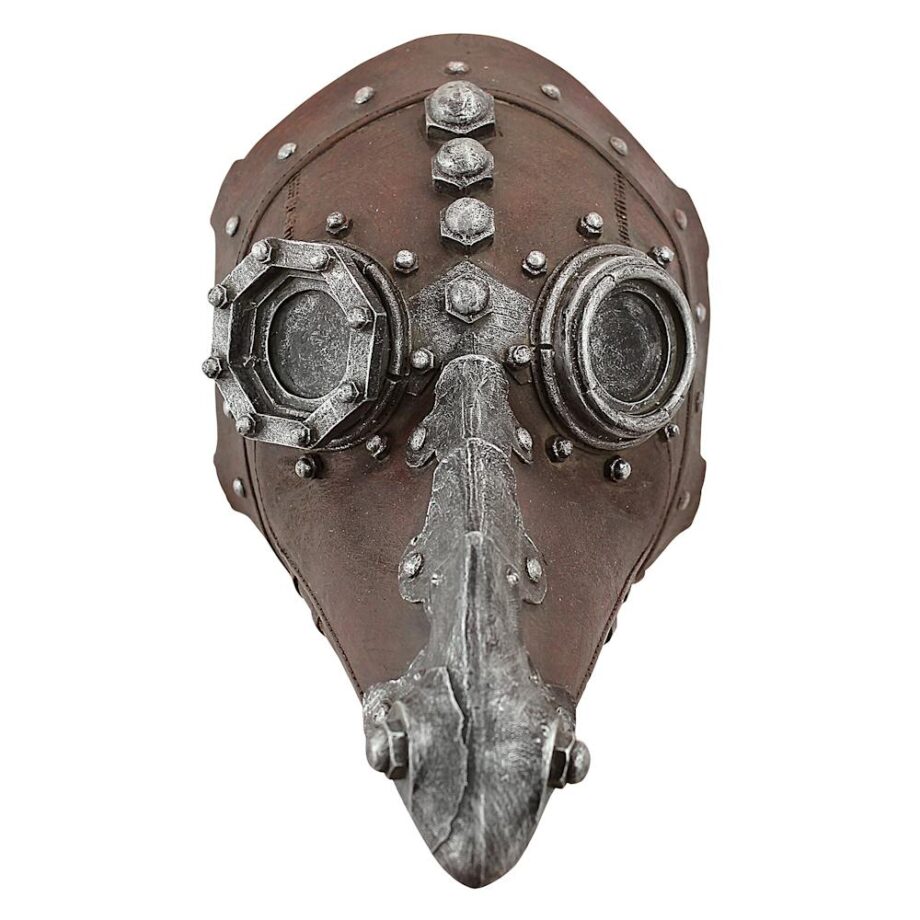 Doctor of Death Steampunk Plague Mask Wall Sculpture: Each