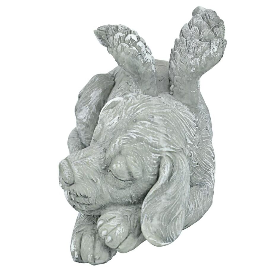 Dog Memorial Angel Pet Statue