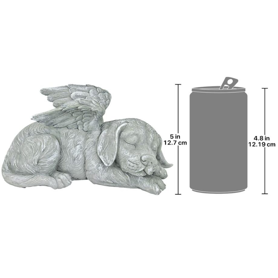 Dog Memorial Angel Pet Statue