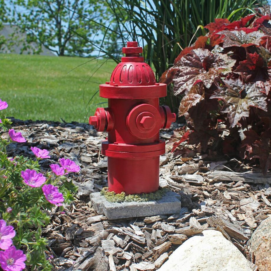 Dog's Second Best Friend Fire Hydrant Statue: Small QL5992