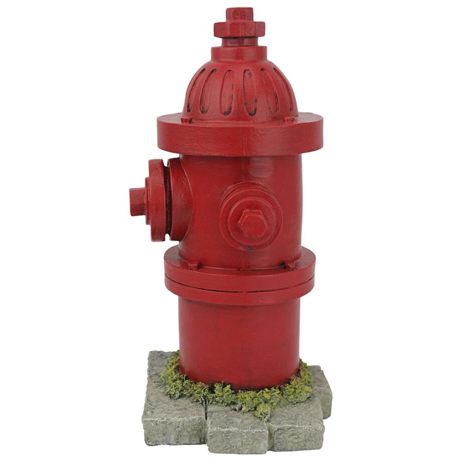 Dog's Second Best Friend Fire Hydrant Statue: Small