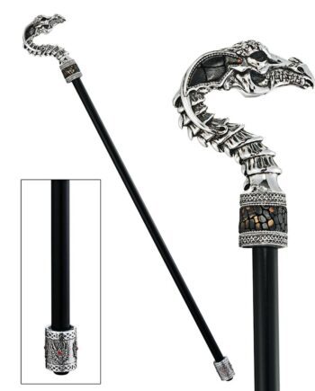 Dragonsthorne Collection: Drakkar, The Dragon Gothic Walking Stick QS922493