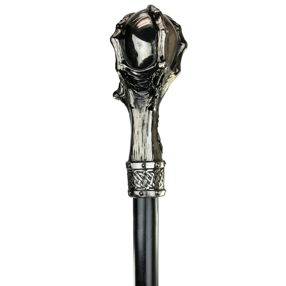 Dragons Thorne Collection: Death's Grip Skull & Claw Walking Stick