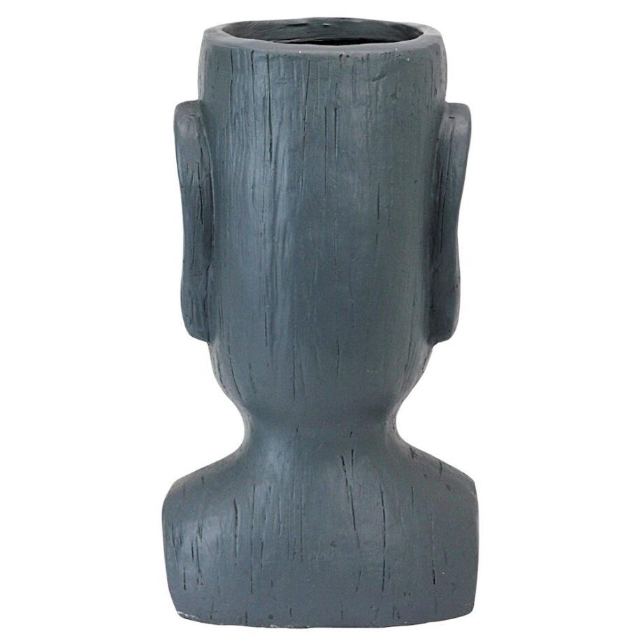 Easter Island Massive Megalith Moai Head Planter Statue