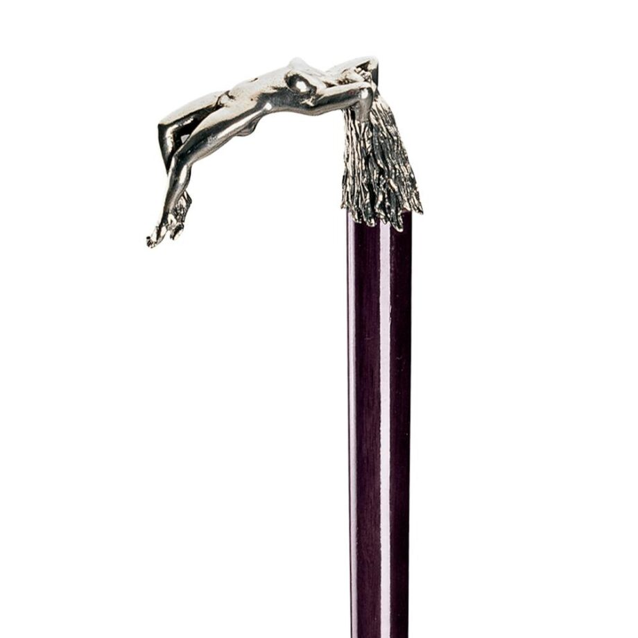 The Padrone Collection: Ecstasy Pewter Walking Stick