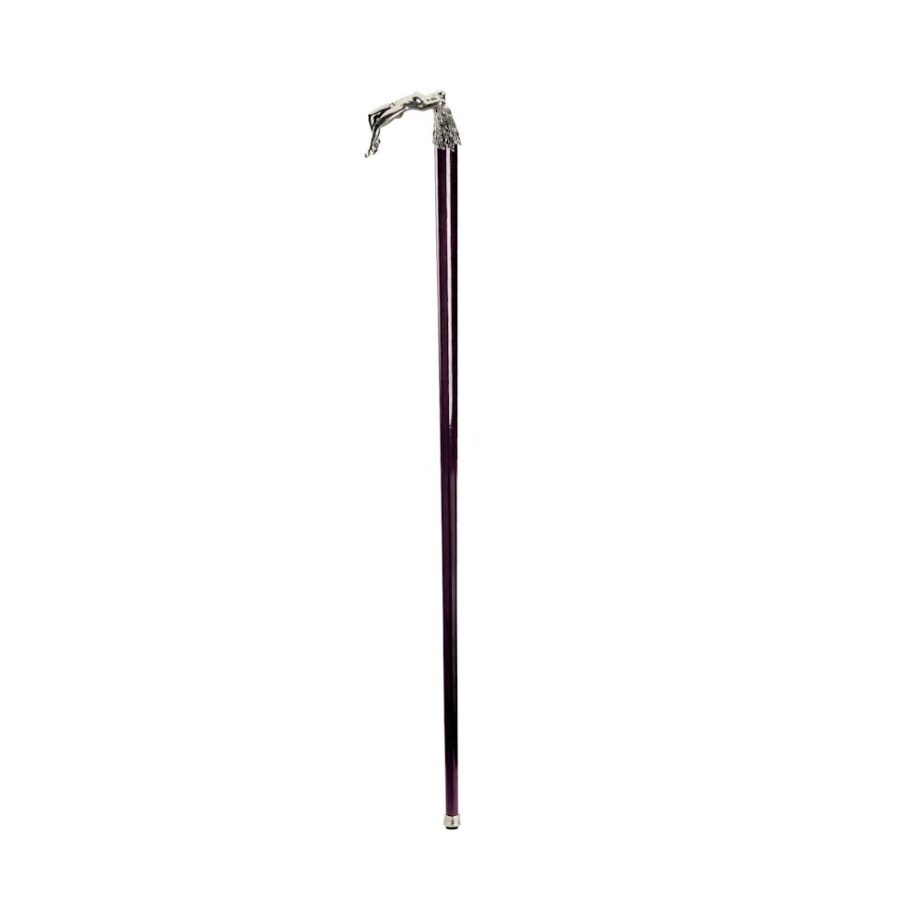 The Padrone Collection: Ecstasy Pewter Walking Stick